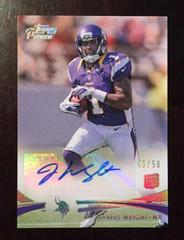 Jarius Wright [Autograph] #12 Football Cards 2012 Topps Prime Prices