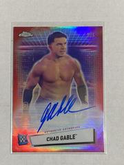 Chad Gable [Red Refractor] Wrestling Cards 2021 Topps Chrome WWE Autographs Prices