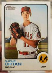 Shohei Ohtani [Error] #150 Baseball Cards 2022 Topps Heritage Prices