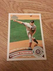 Stephen Strasburg [Diamond] Baseball Cards 2011 Topps Prices