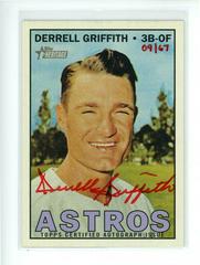 Derrell Griffith [Red Ink] #ROA-DGR Baseball Cards 2016 Topps Heritage Real One Autographs Prices