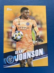 Sean Johnson [Gold] Soccer Cards 2022 Topps MLS Prices