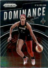 A'ja Wilson Basketball Cards 2020 Panini Prizm WNBA Dominance Prices