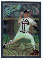 Greg Maddux [Bordered Refractor] #M12 Baseball Cards 1998 Topps Mystery Finest Prices
