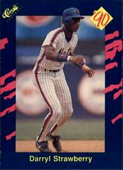 Darryl Strawberry #33 Baseball Cards 1990 Classic Prices