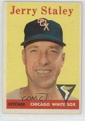 Jerry Staley #412 Baseball Cards 1958 Topps Prices