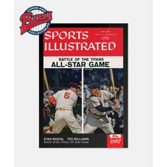 Stan Musial, Ted Williams #11 Baseball Cards 2021 Topps X Sports Illustrated Prices