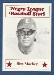 Bizz Mackey #91 Baseball Cards 1986 Fritsch Negro League Baseball Stars Prices