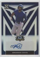 Brennen Davis [Blue] Baseball Cards 2020 Leaf Valiant Autographs Prices