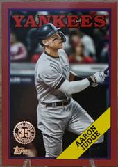 Aaron Judge [Red] #88US-36 Baseball Cards 2023 Topps Update 1988 Prices