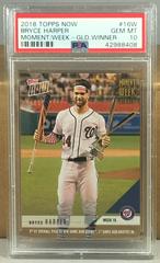 Bryce Harper [Gold Winner] #16W Baseball Cards 2018 Topps Now Moment of the Week Prices