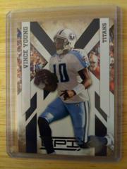 Vince Young #97 Football Cards 2010 Panini Epix Prices