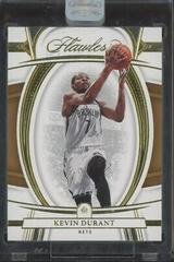 Kevin Durant [Gold] Basketball Cards 2021 Panini Flawless Prices