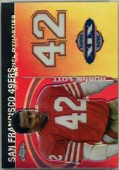 Ronnie Lott [Refractor] Football Cards 2008 Topps Chrome Dynasties Prices