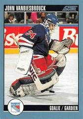 John Vanbiesbrouck Hockey Cards 1992 Score Canadian Prices