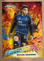 Michael Baldisimo [Gold] #FS-13 Soccer Cards 2023 Topps Chrome MLS Future Stars Prices