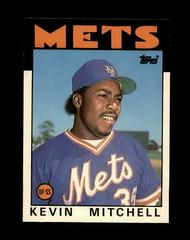 Kevin Mitchell #74T Baseball Cards 1986 Topps Traded Tiffany Prices