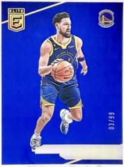 Klay Thompson [Blue] #12 Basketball Cards 2023 Donruss Elite Prices