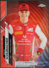 Mick Schumacher [Red Wave] #53 Racing Cards 2020 Topps Chrome Formula 1 Prices