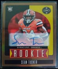Sean Tucker [Premium Penmanship Autograph Bronze] Football Cards 2023 Panini Legacy Prices