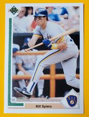 Bill Spiers #268 Baseball Cards 1991 Upper Deck Prices