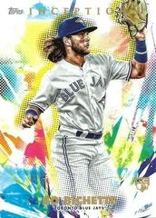 Bo Bichette [Blue] #57 Baseball Cards 2020 Topps Inception Prices