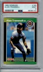 Alan Trammell #180 Baseball Cards 1989 Donruss Prices