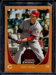 Joey Votto [Orange Refractor] Baseball Cards 2011 Bowman Chrome Prices