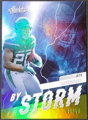 Breece Hall [Spectrum Gold] Football Cards 2022 Panini Absolute By Storm Prices