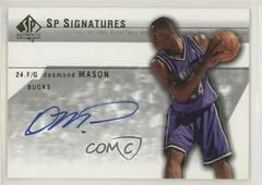 Desmond Mason Basketball Cards 2003 SP Authentic Signatures Prices