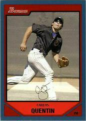 Carlos Quentin #12 Baseball Cards 2007 Bowman Prices