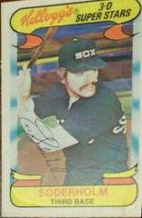 Eric Soderholm #32 Baseball Cards 1978 Kellogg's Prices