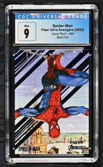Spider-Man [Blue Foil] #69 Marvel 2022 Ultra Avengers Prices