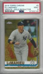 DJ LeMahieu [Gold Refractor] #5 Baseball Cards 2019 Topps Chrome Update Prices