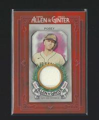 Buster Posey #MFR-BP Baseball Cards 2022 Topps Allen & Ginter Mini Framed Relics Prices