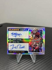 Steve Young, Jerry Rice [Signature] Football Cards 2022 Panini Classics Combos Prices