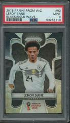 Leroy Sane [Black & Gold Wave] Soccer Cards 2018 Panini Prizm World Cup Prices