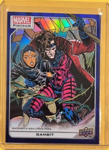 Gambit [Blue Rainbow] #120 Prices | Marvel 2023 Upper Deck Platinum ...