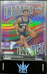Dyson Daniels [Green] #21 Basketball Cards 2022 Panini Prizm Instant Impact Prices