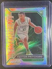 Payton Pritchard [Silver] Basketball Cards 2020 Panini Prizm Emergent Prices
