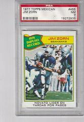 Jim Zorn #455 Football Cards 1977 Topps Mexican Prices