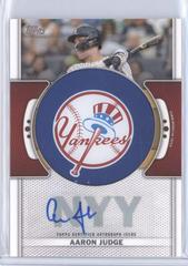 Aaron Judge #TLPA-AJ Baseball Cards 2023 Topps Team Logo Patch Autographs Prices