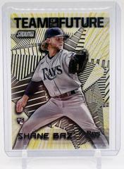 Shane Baz [Black] Baseball Cards 2022 Stadium Club Team of the Future Prices