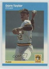 Dorn Taylor #U-118 Baseball Cards 1987 Fleer Update Prices