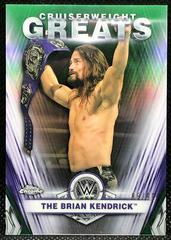 The Brian Kendrick [Green Refractor] Wrestling Cards 2021 Topps Chrome WWE Cruiserweight Greats Prices