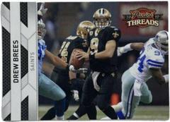 Drew Brees #91 Football Cards 2010 Panini Threads Prices