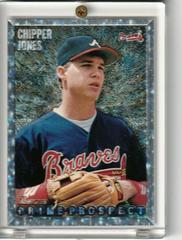 Chipper Jones [Foil] Baseball Cards 1995 Bowman Prices