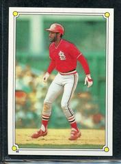 Ozzie Smith [Hardback Test] #46 Baseball Cards 1987 Topps Stickers Prices