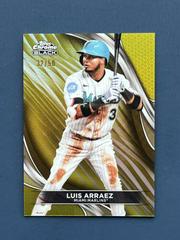 Luis Arraez [Gold Refractor] #30 Baseball Cards 2024 Topps Chrome Black Prices