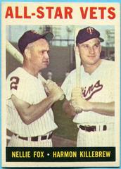 All-Star Vets [Fox, Killebrew] #81 Baseball Cards 1964 Topps Prices